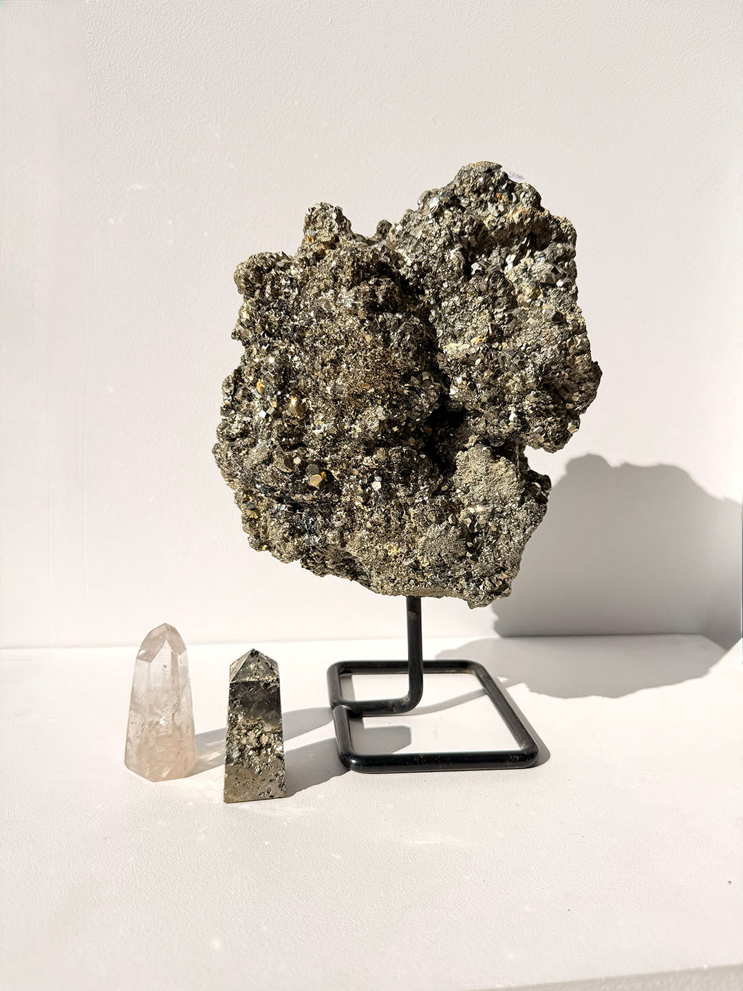 Large Pyrite on Stand