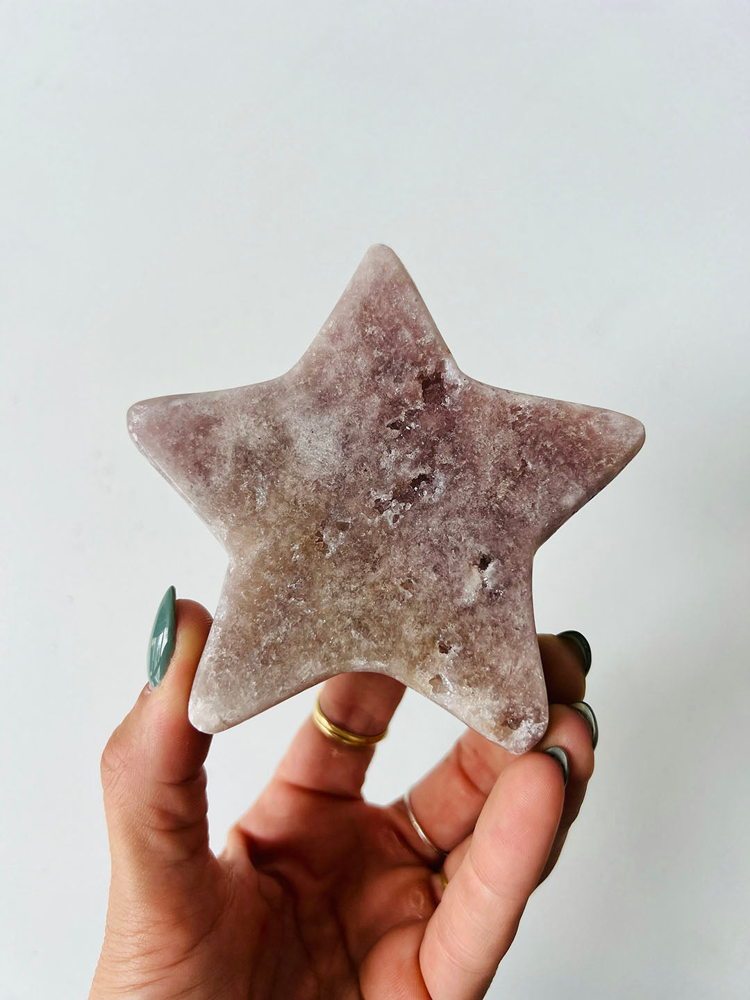 Pink Amethyst Star