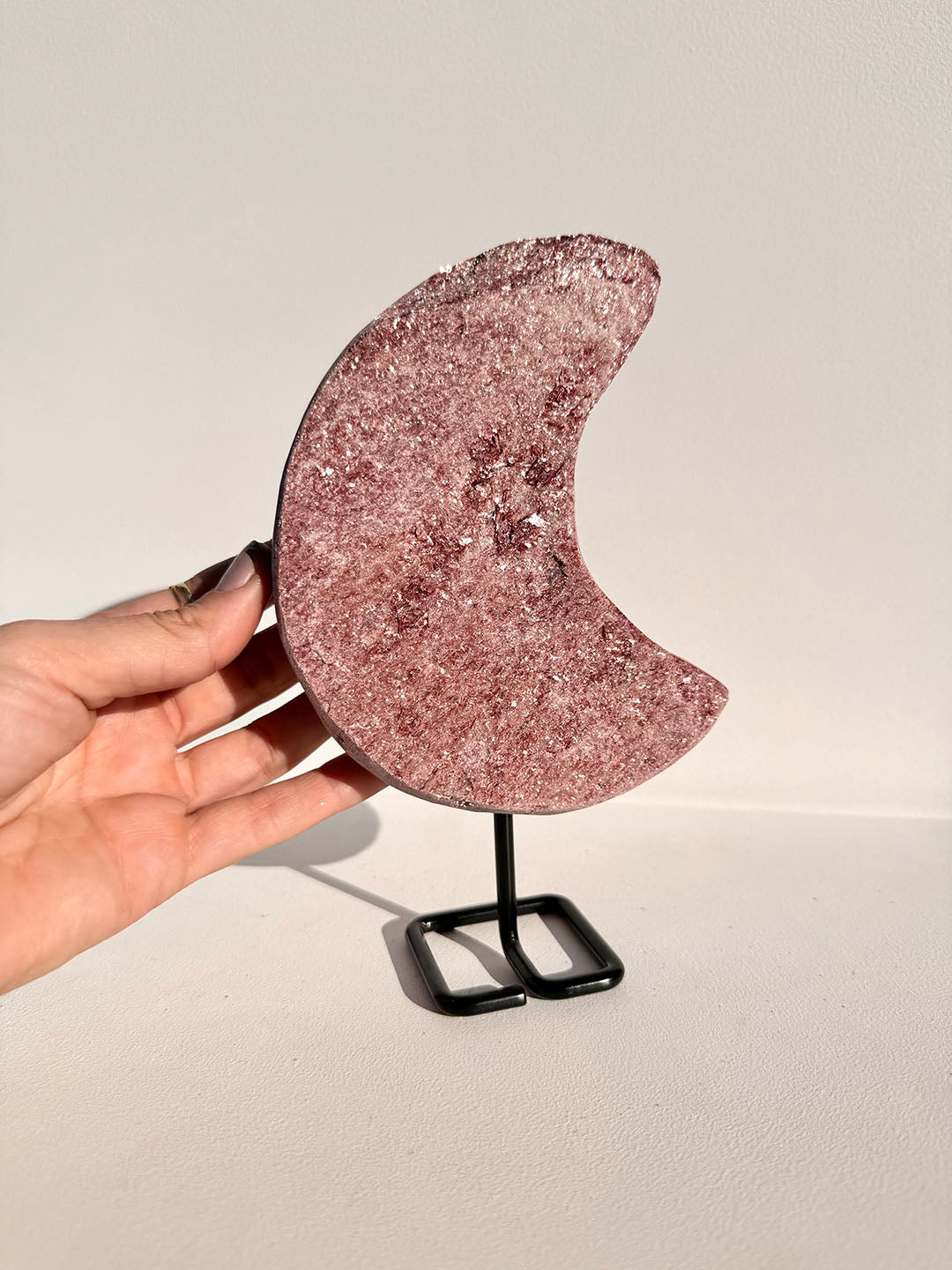 Lepidolite Moon