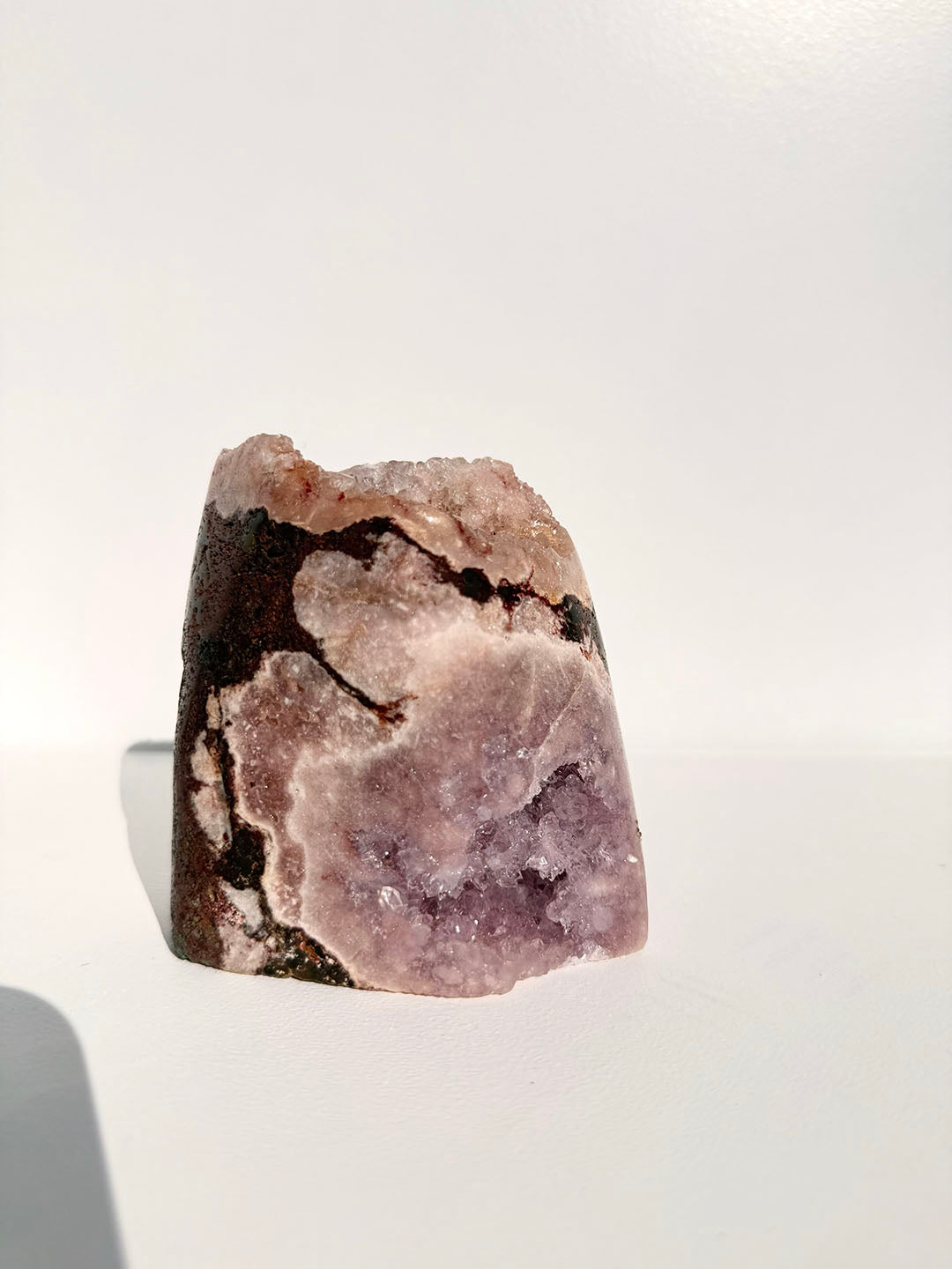Pink with Purple Amethyst