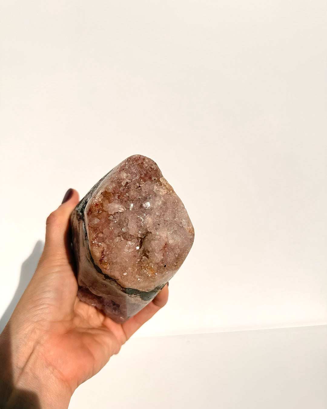 Pink with Purple Amethyst