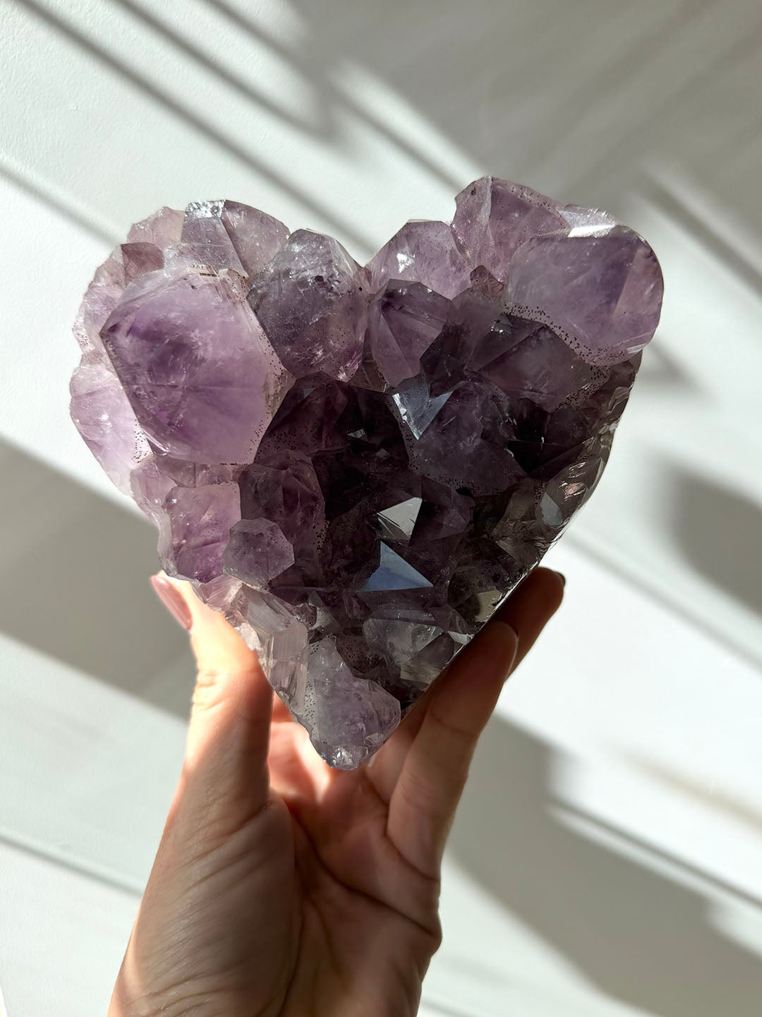 Amethyst Heart