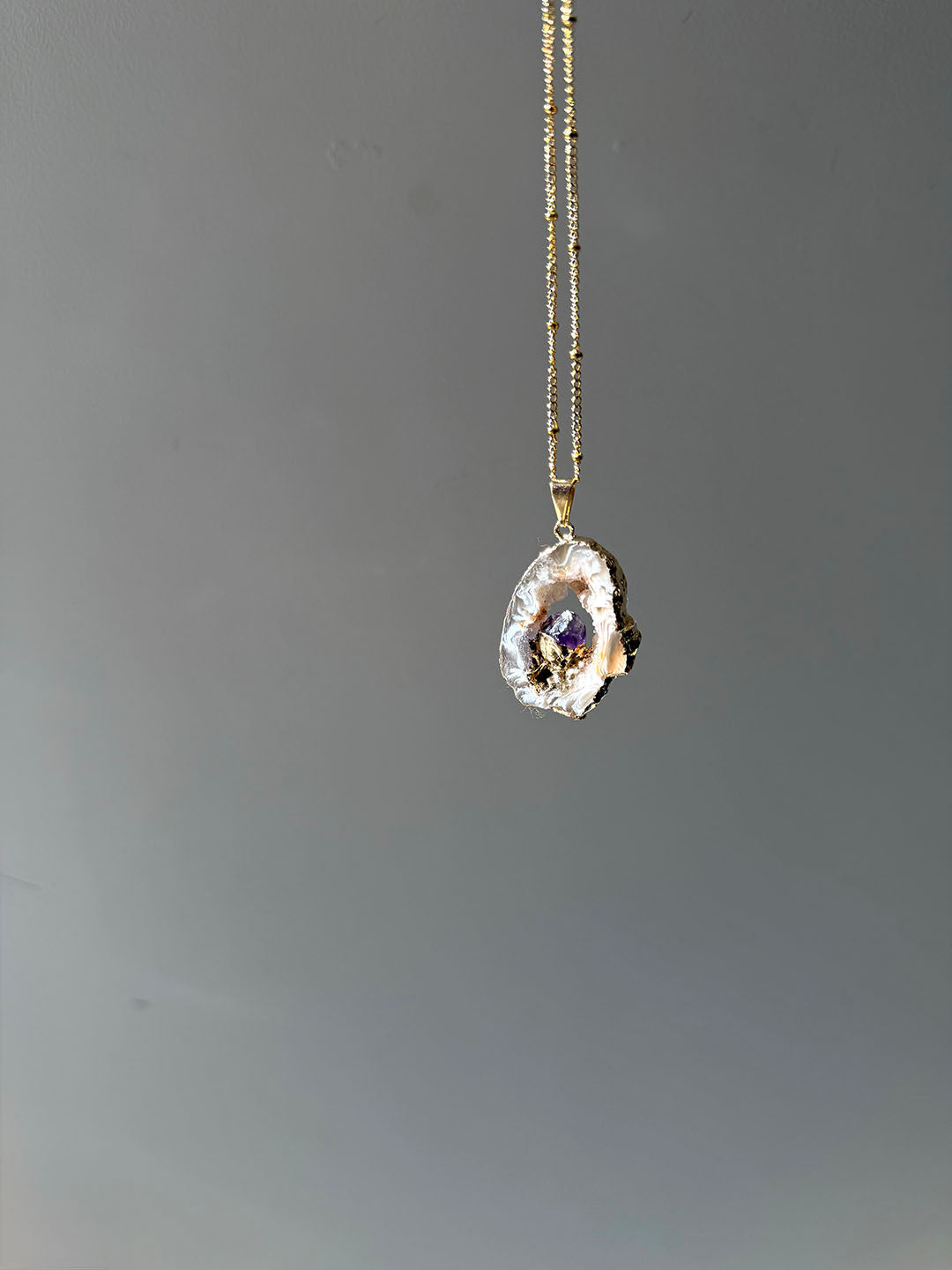 Inner Crystal Necklace – Amethyst