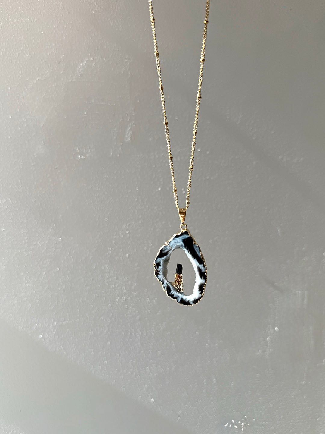 Inner Crystal Necklace – Black Tourmaline