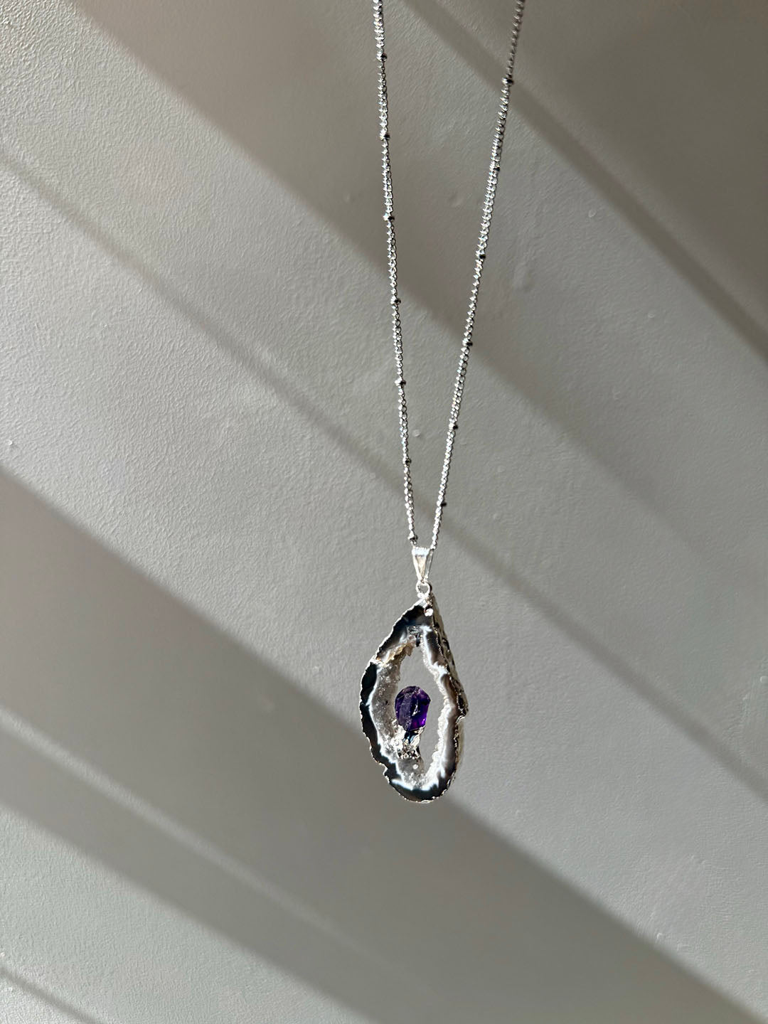Inner Crystal Necklace – Amethyst