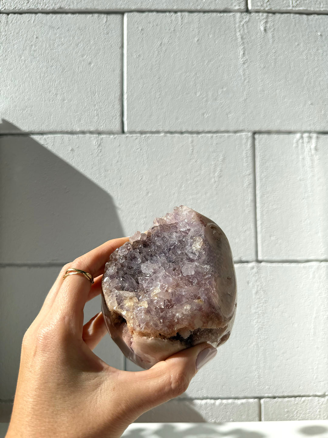 Pink with Purple Amethyst