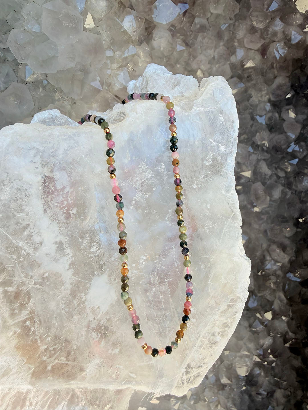 Fluorite Waterproof Necklace — For clarity, protection & inner truth.