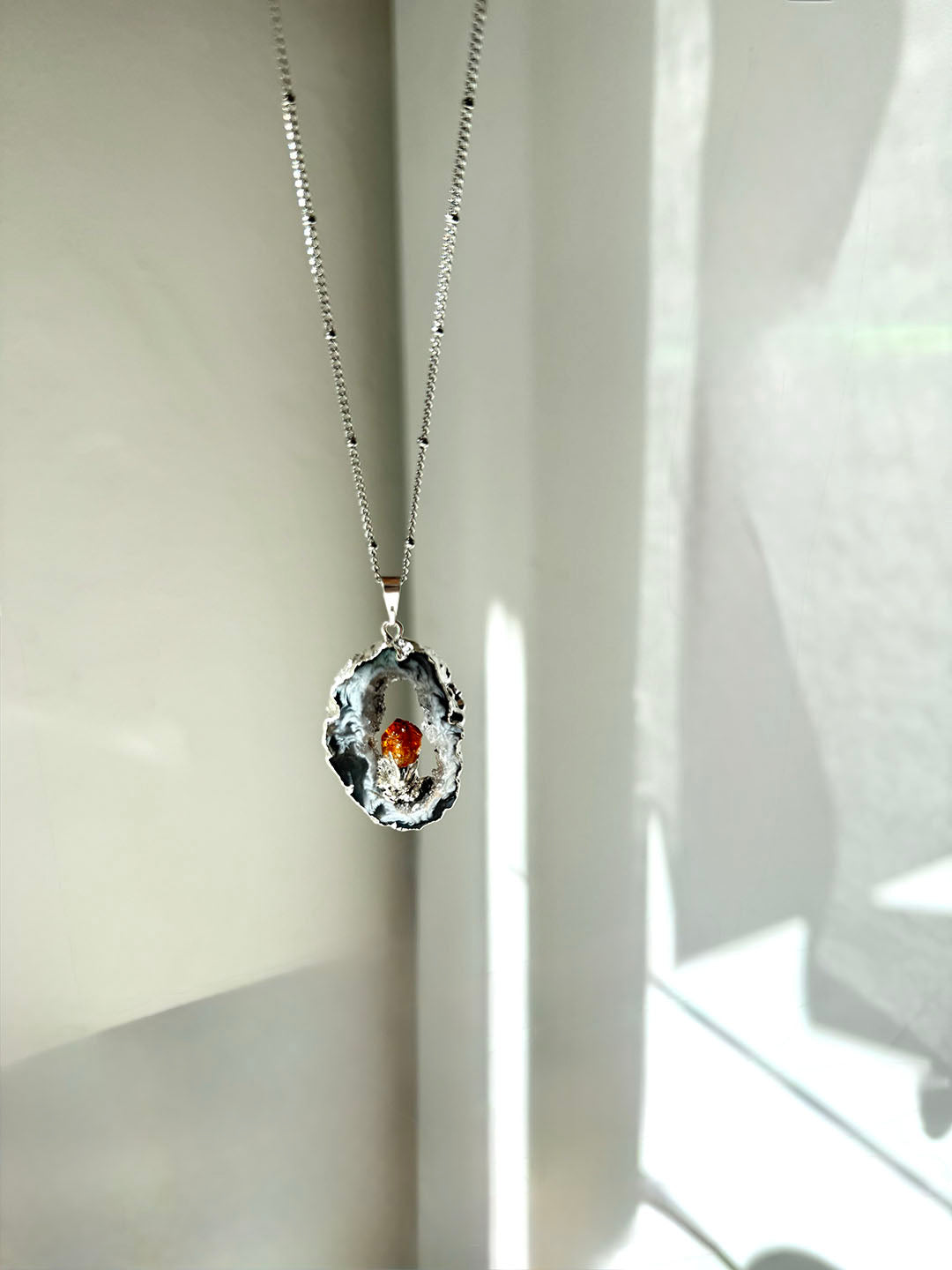 Inner Crystal Necklace – Citrine For Abundance & Positivity