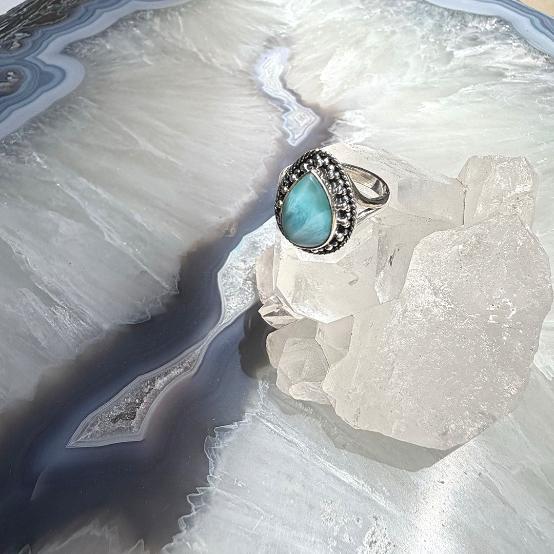 Larimar Ring