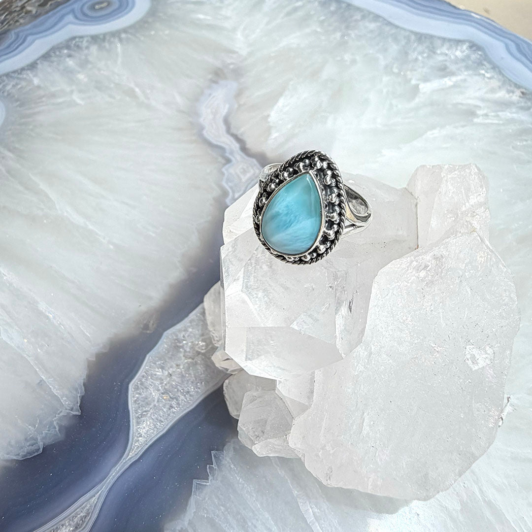 Larimar Ring