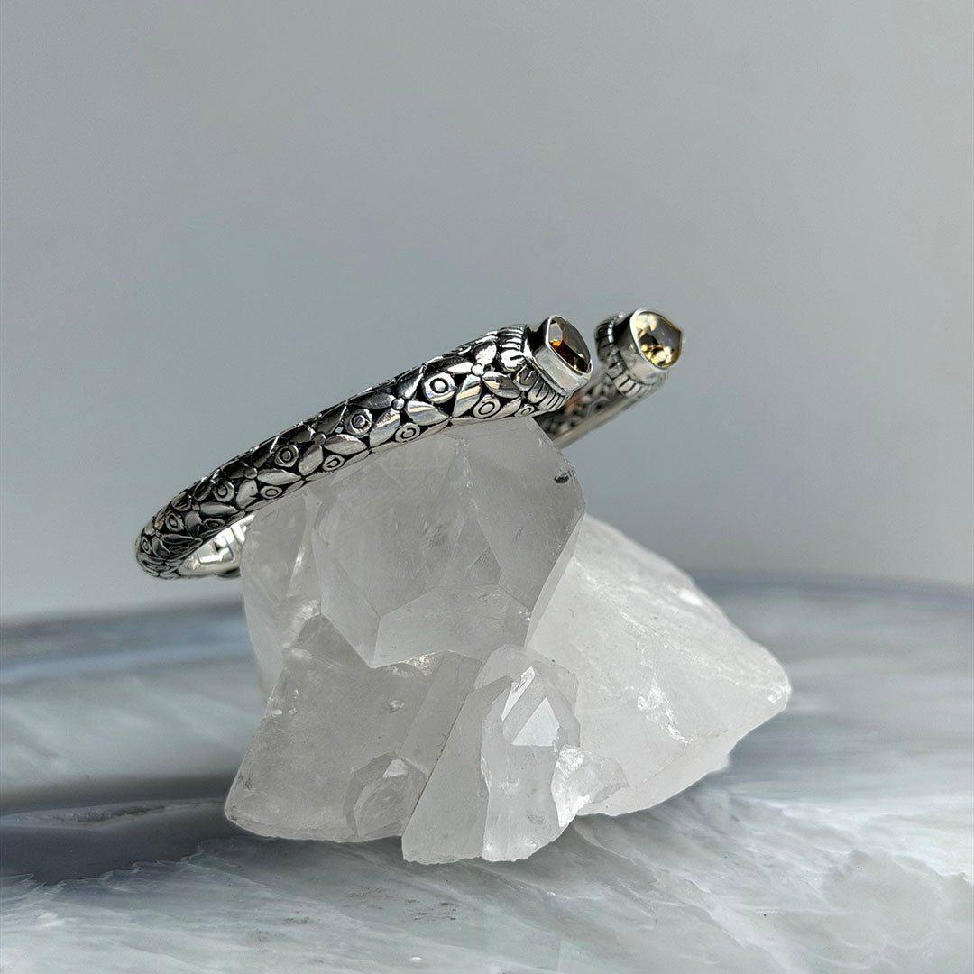 Sterling Silver Citrine Bracelet