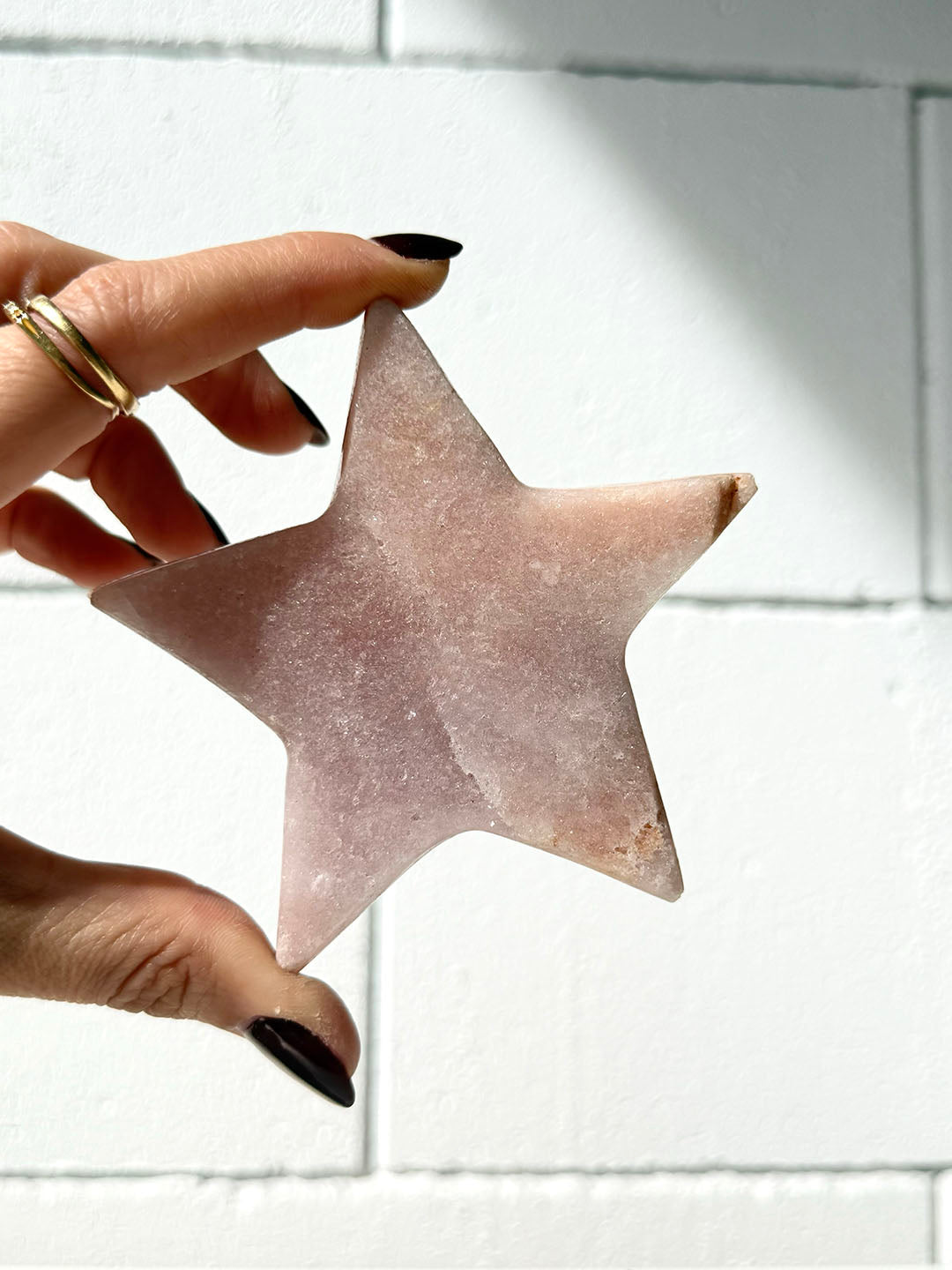 Pink Amethyst Star