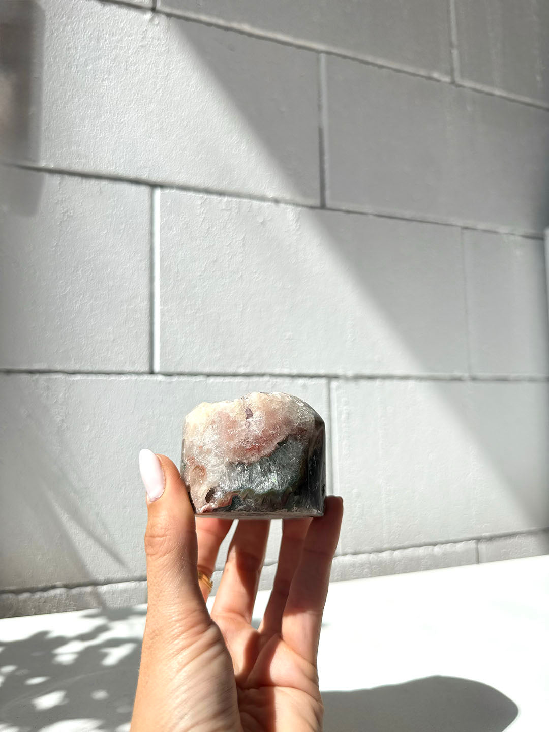 Pink Amethyst Geode