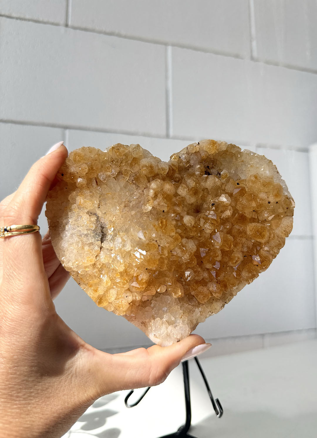 Citrine on Stand