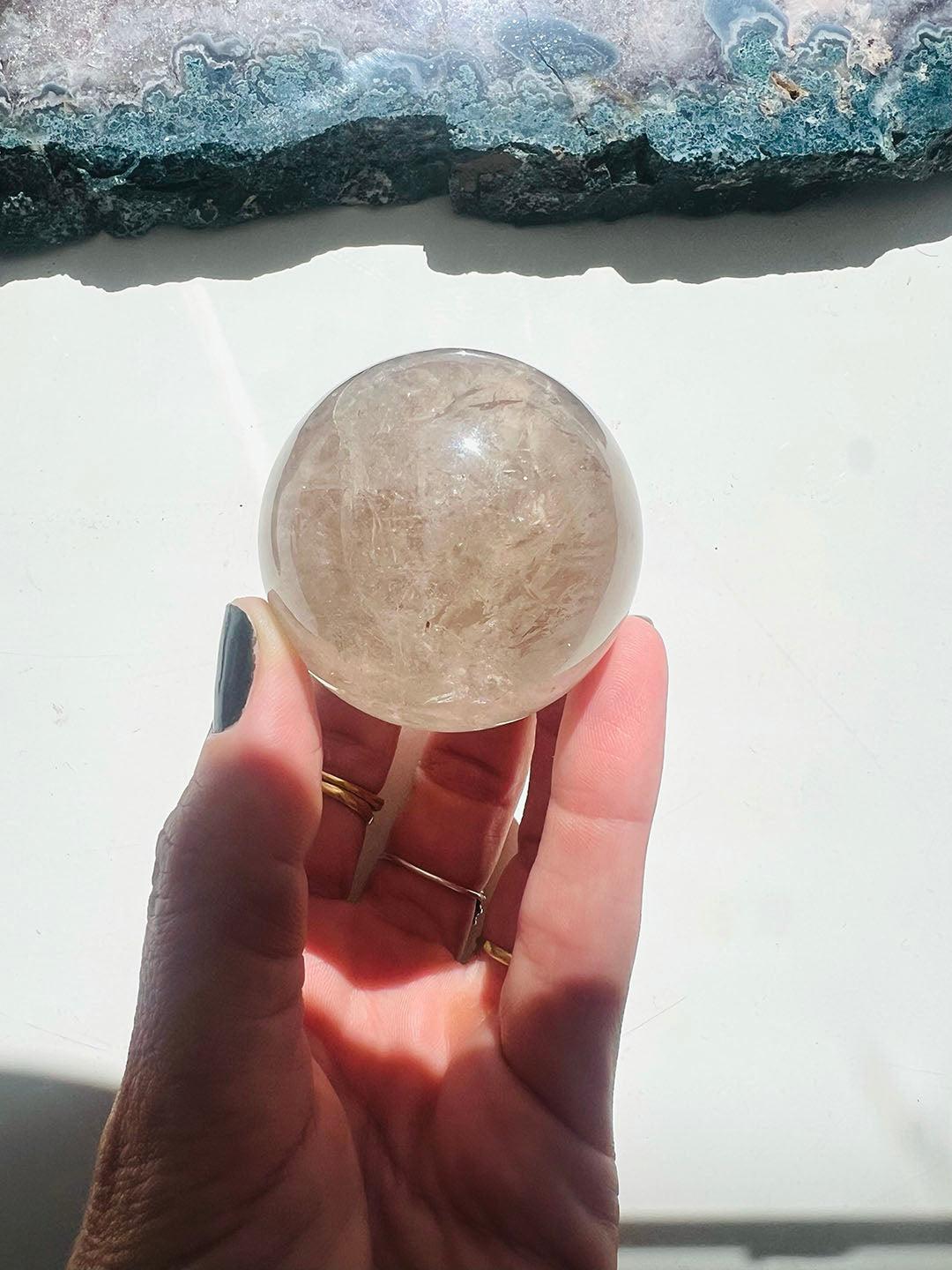 Smoky Quartz Sphere