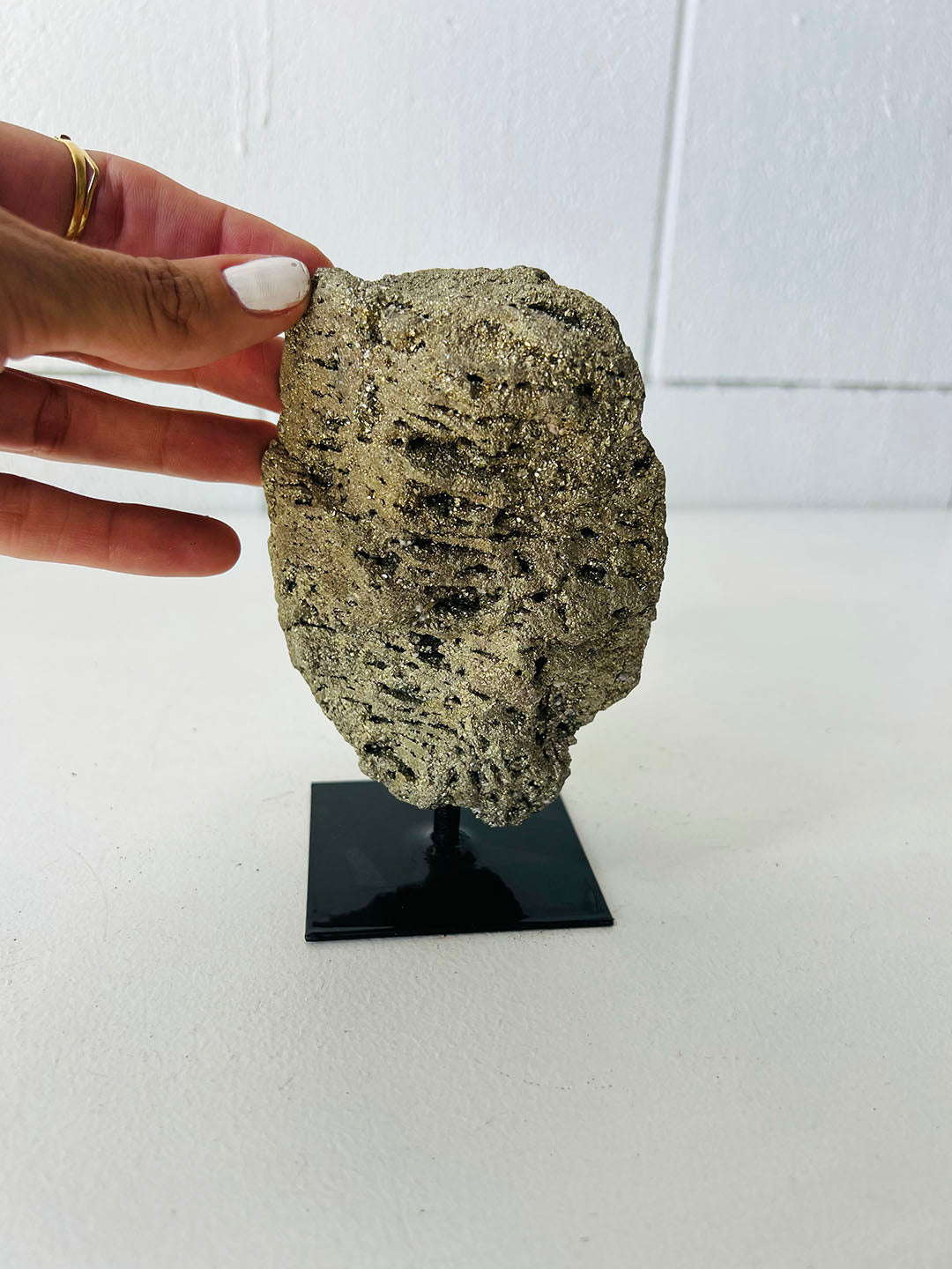 Pyrite on Stand