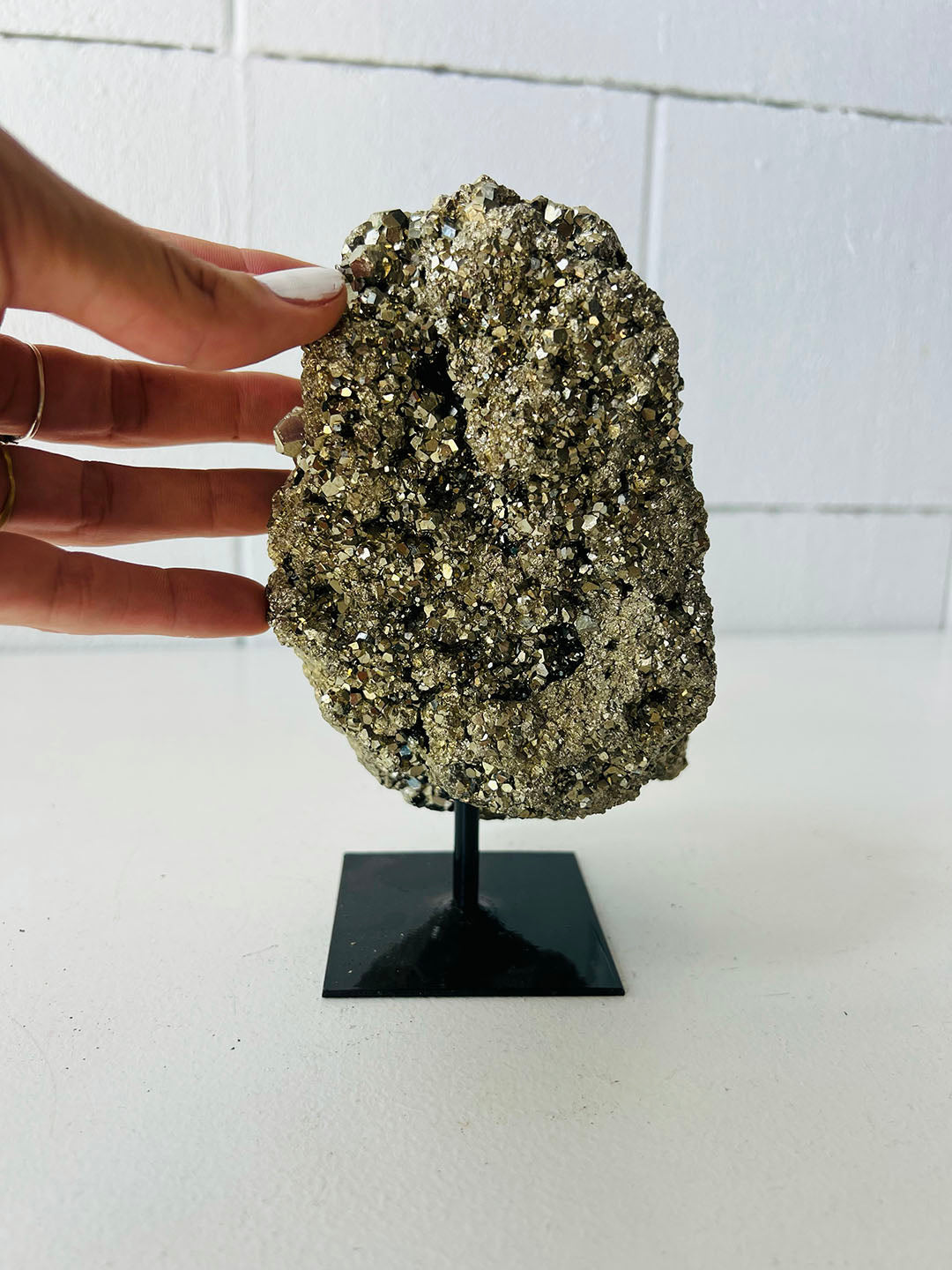 Pyrite on Stand
