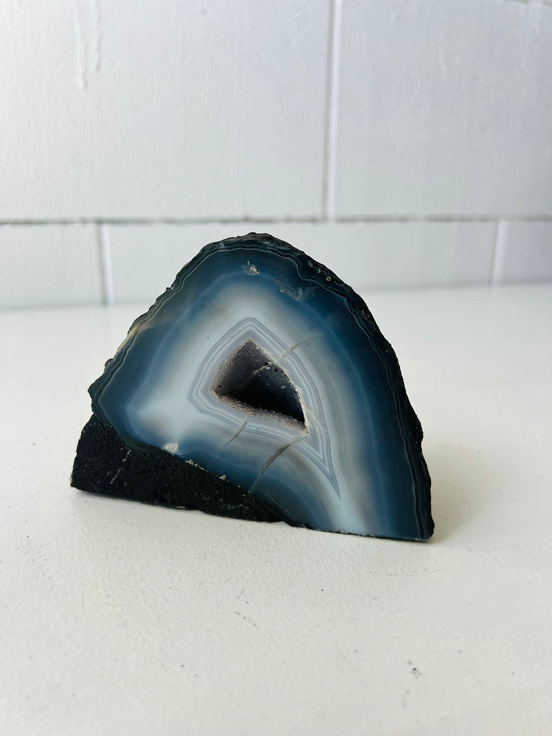 Blue Agate Geode