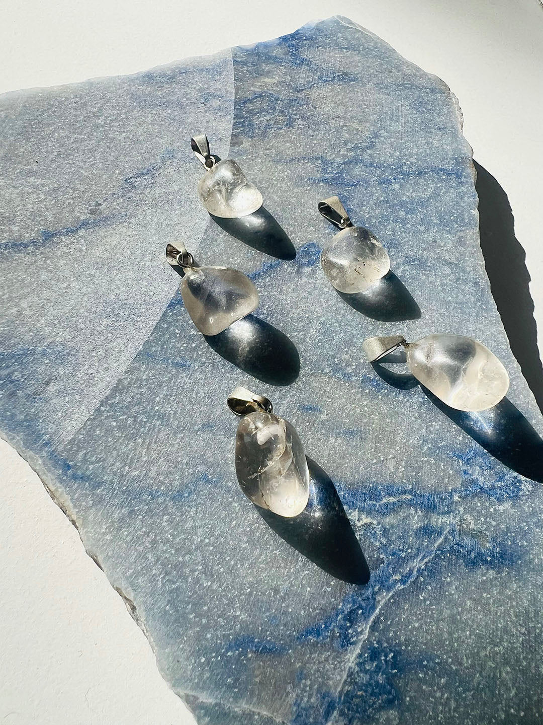 Small Clear Quartz Pendant
