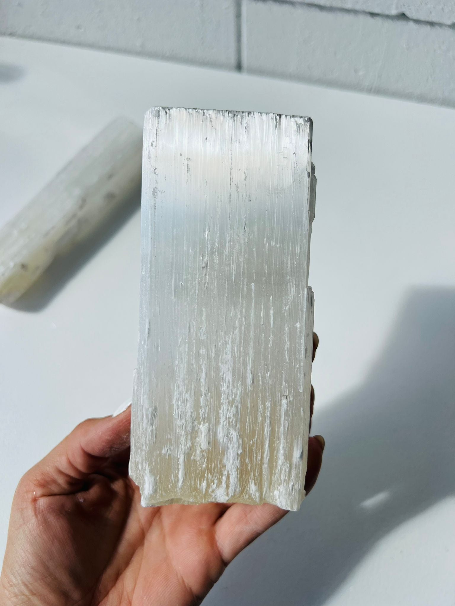 Selenite Wand