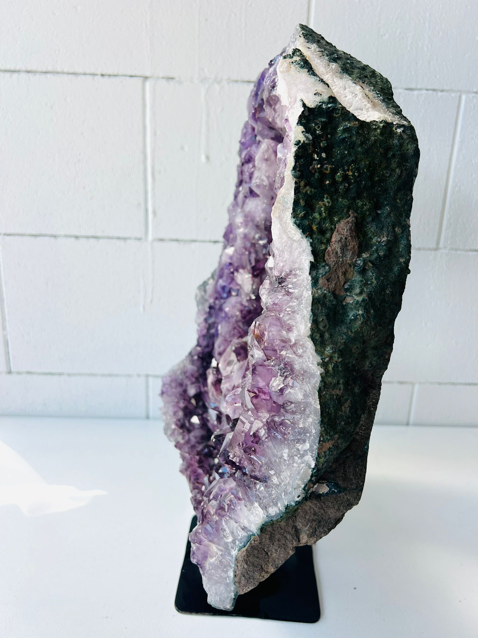 Large Amethyst on Stand