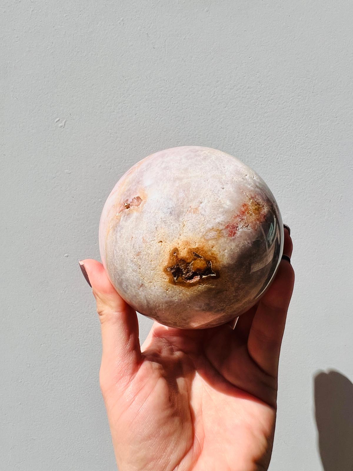 Pink & Purple Amethyst Sphere