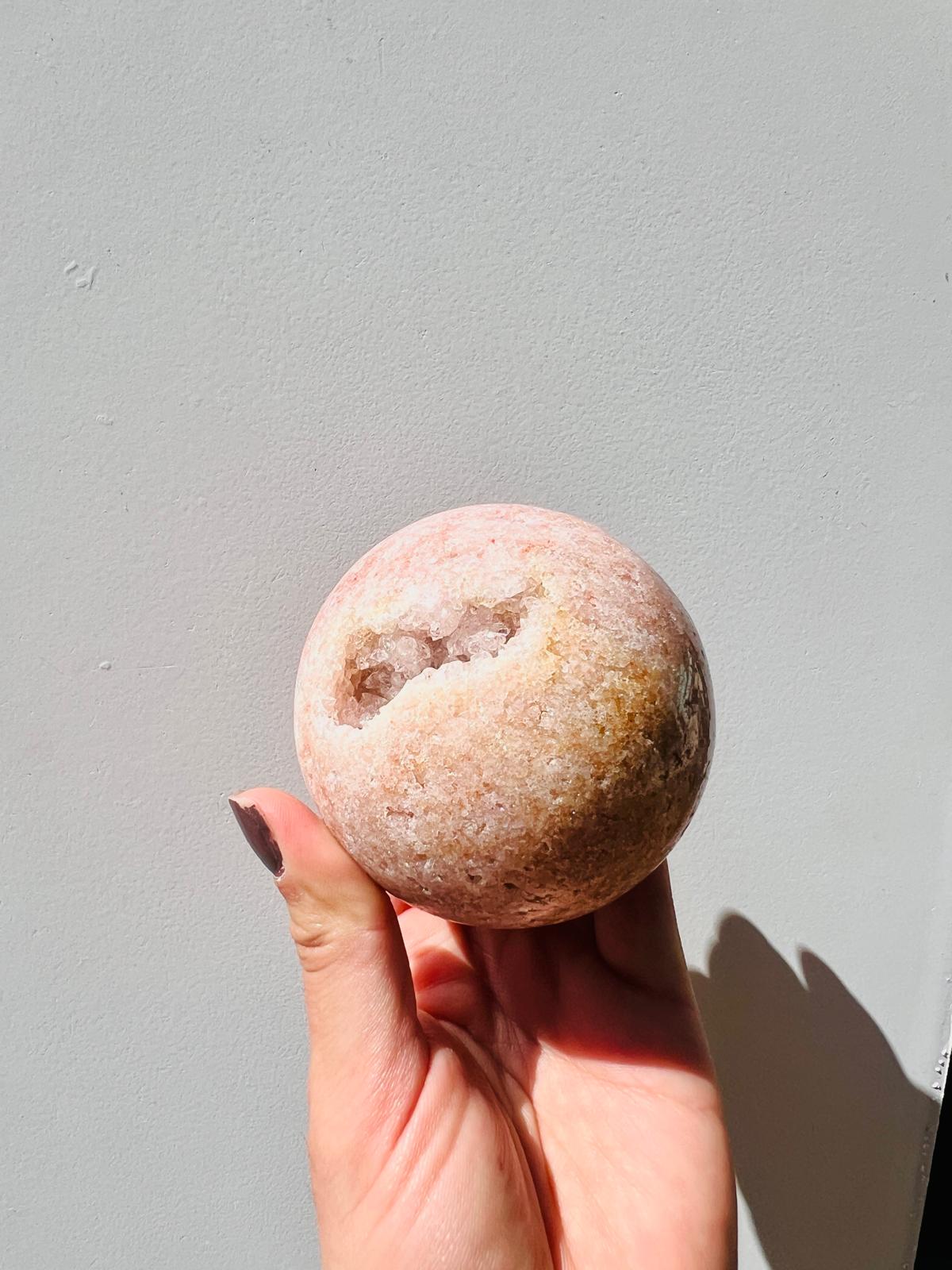 Pink Amethyst Sphere