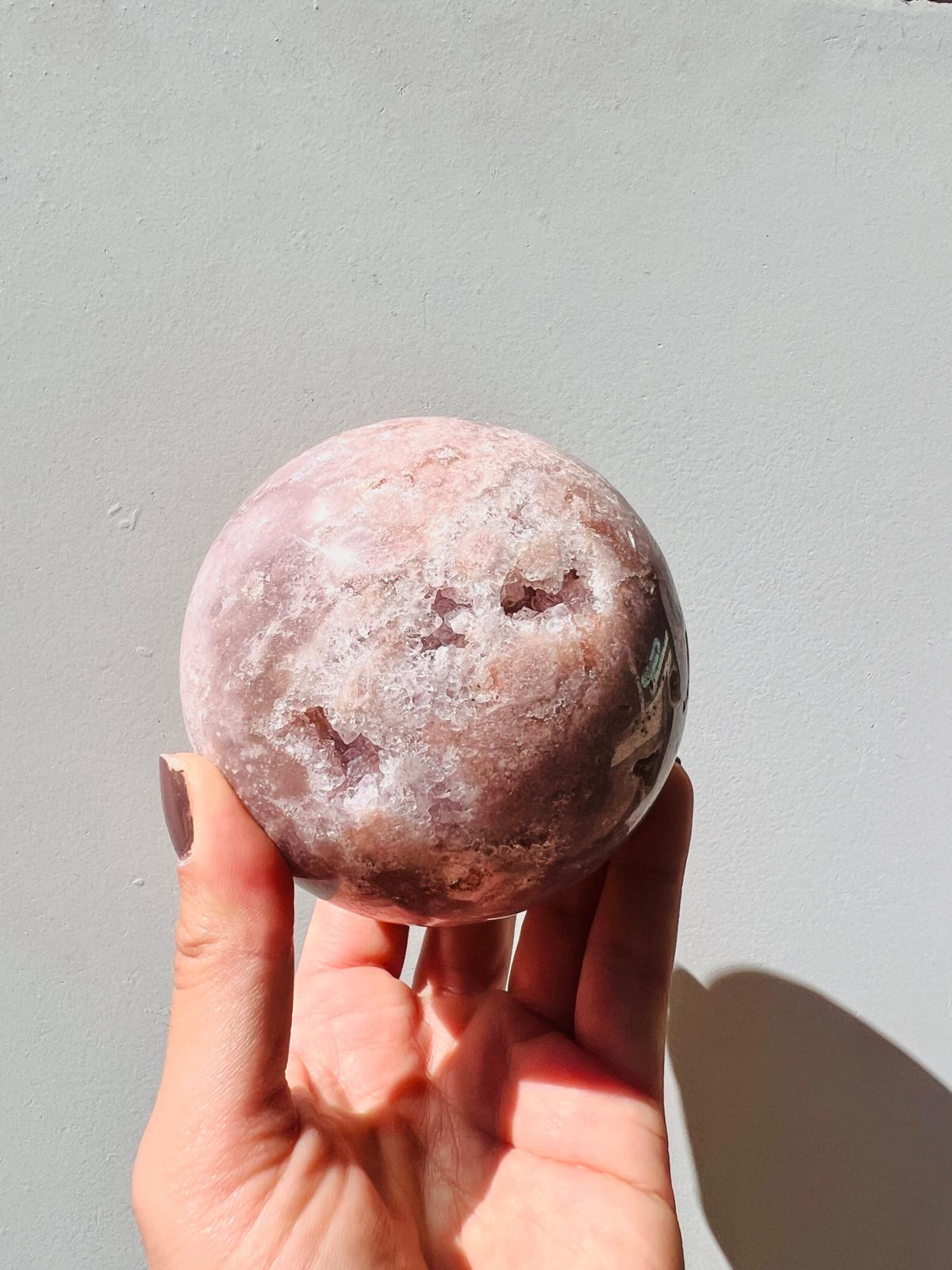 Pink Amethyst Sphere