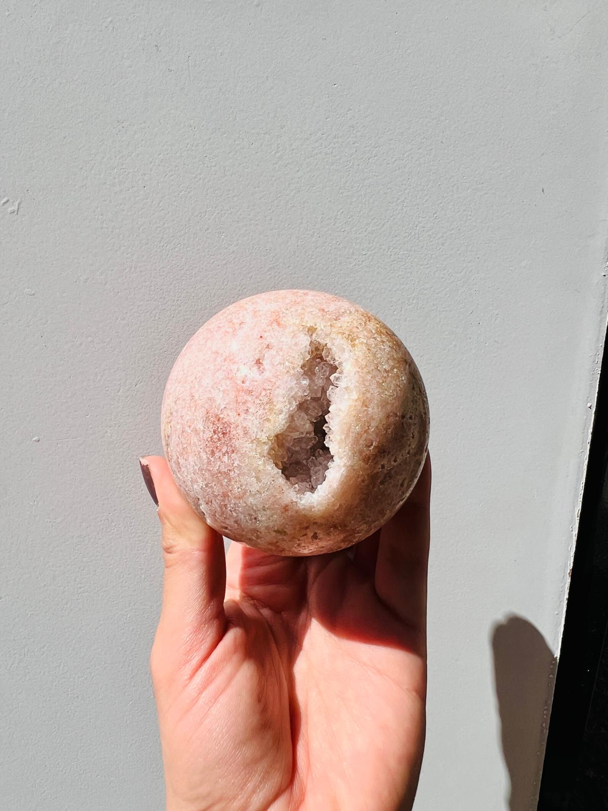 Pink Amethyst Sphere