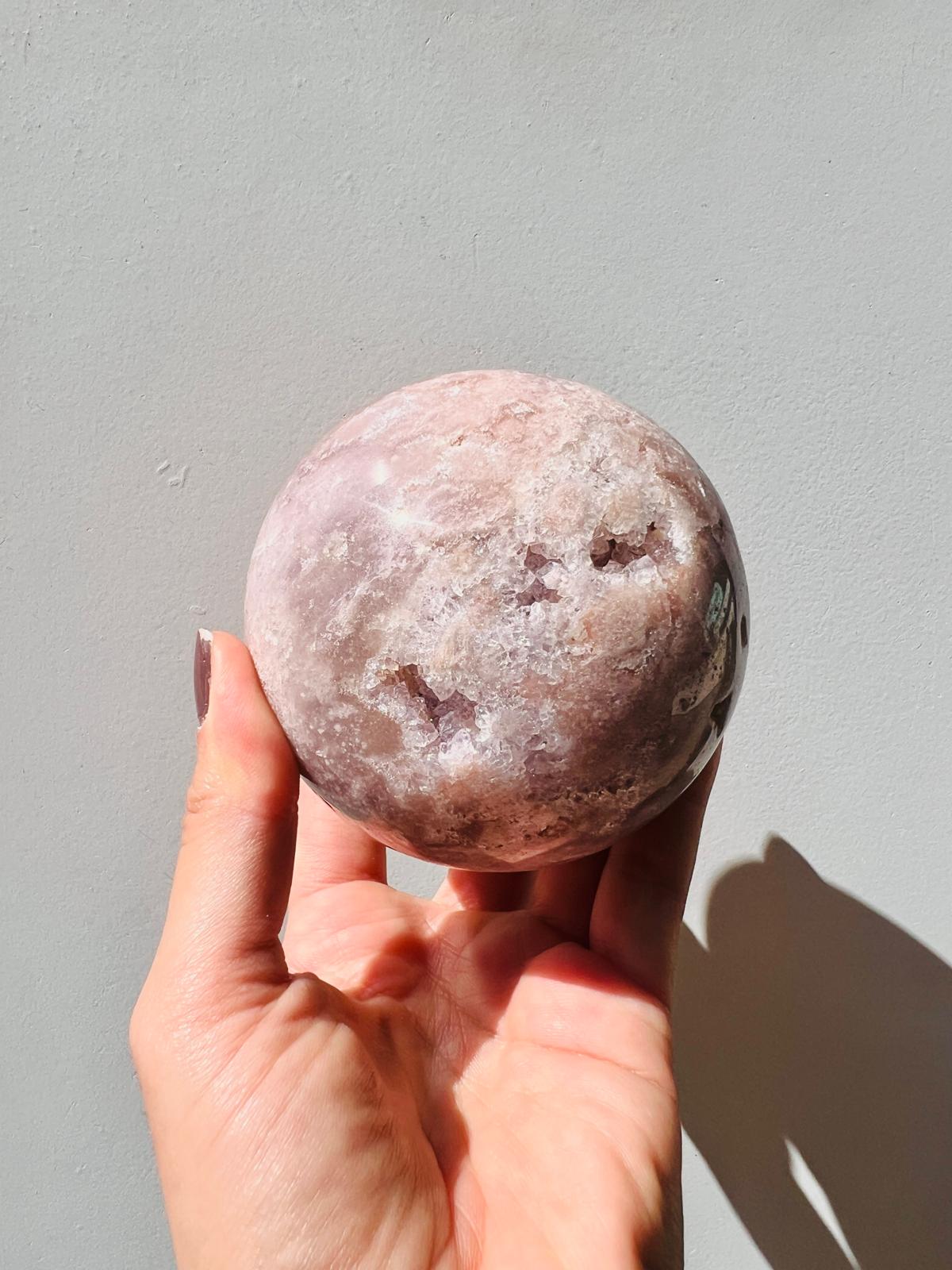 Pink Amethyst Sphere
