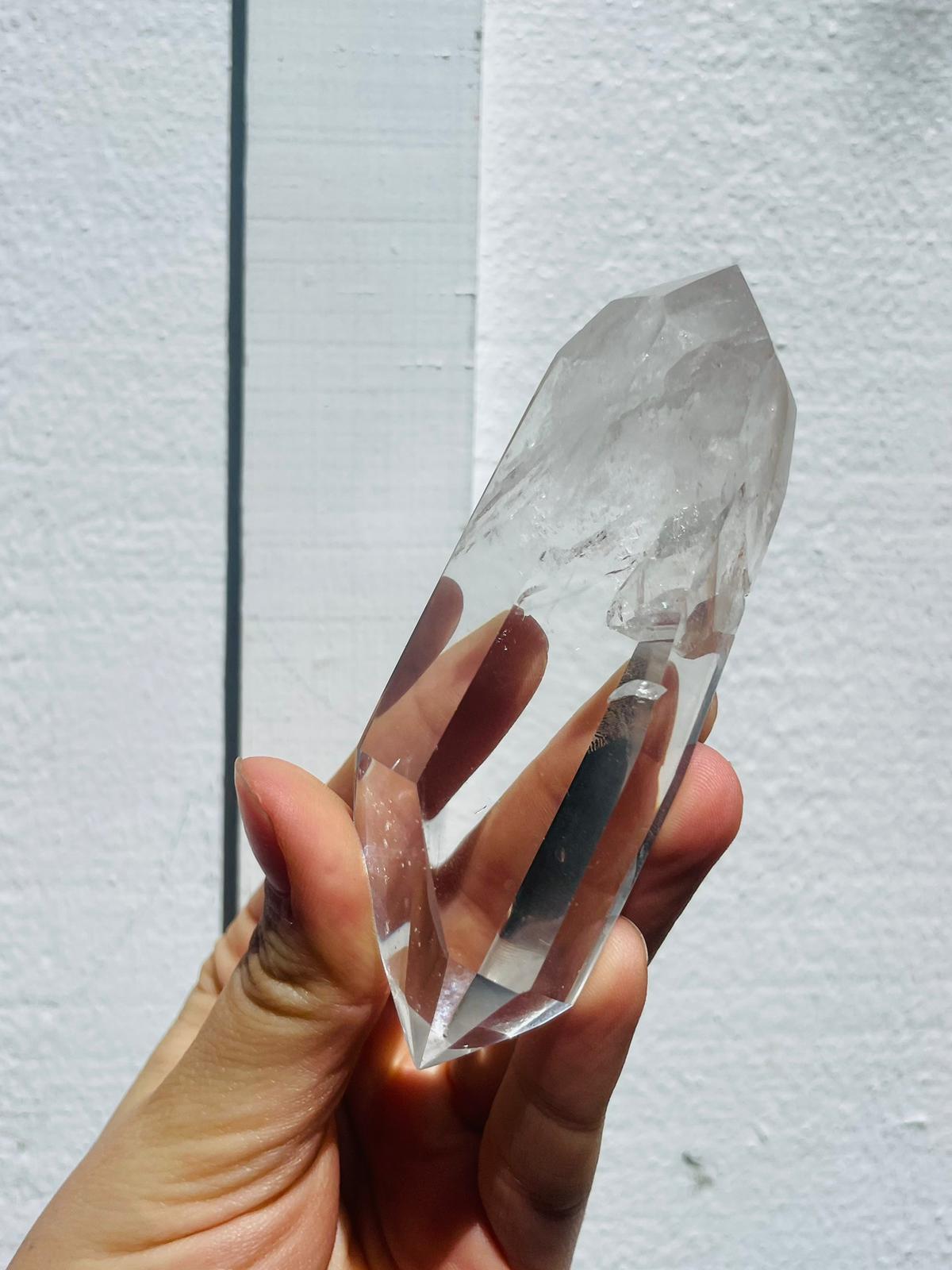 Clear Quartz Double Terminated Point
