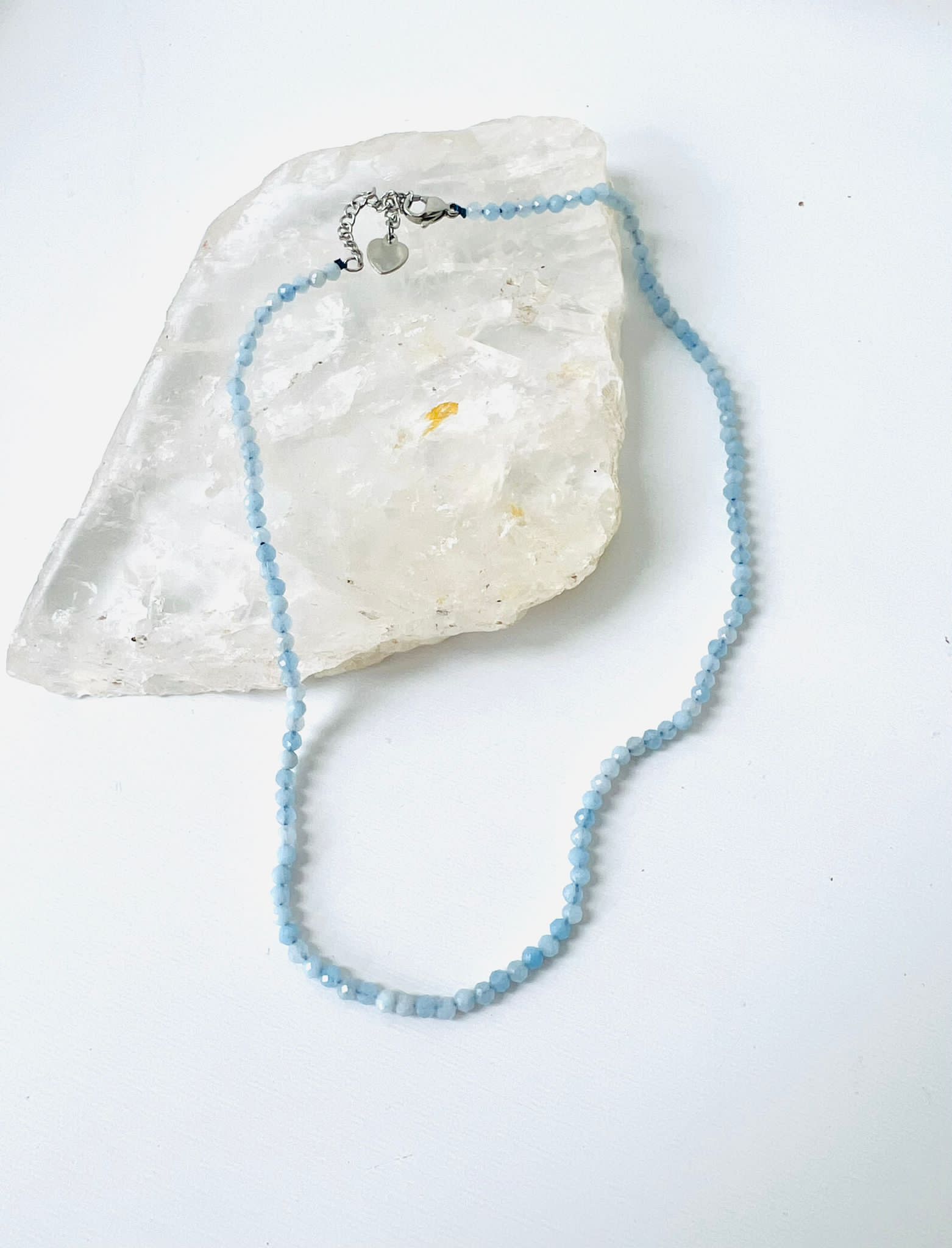 Aquamarine Choker Necklace