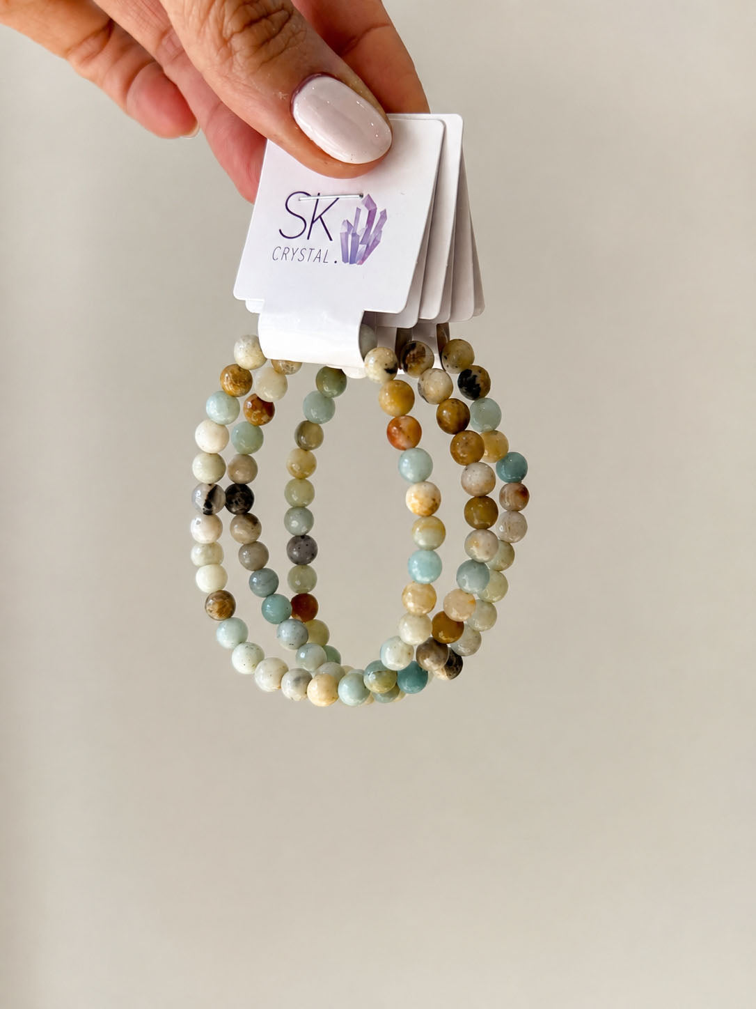 Caribbean Blue Calcite Bracelet – For Calm Energy