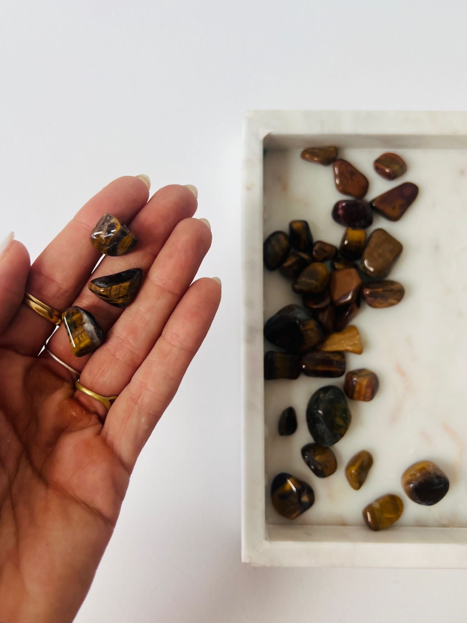 Tiger's Eye Small Tumble - Grounding/Balance/Calm