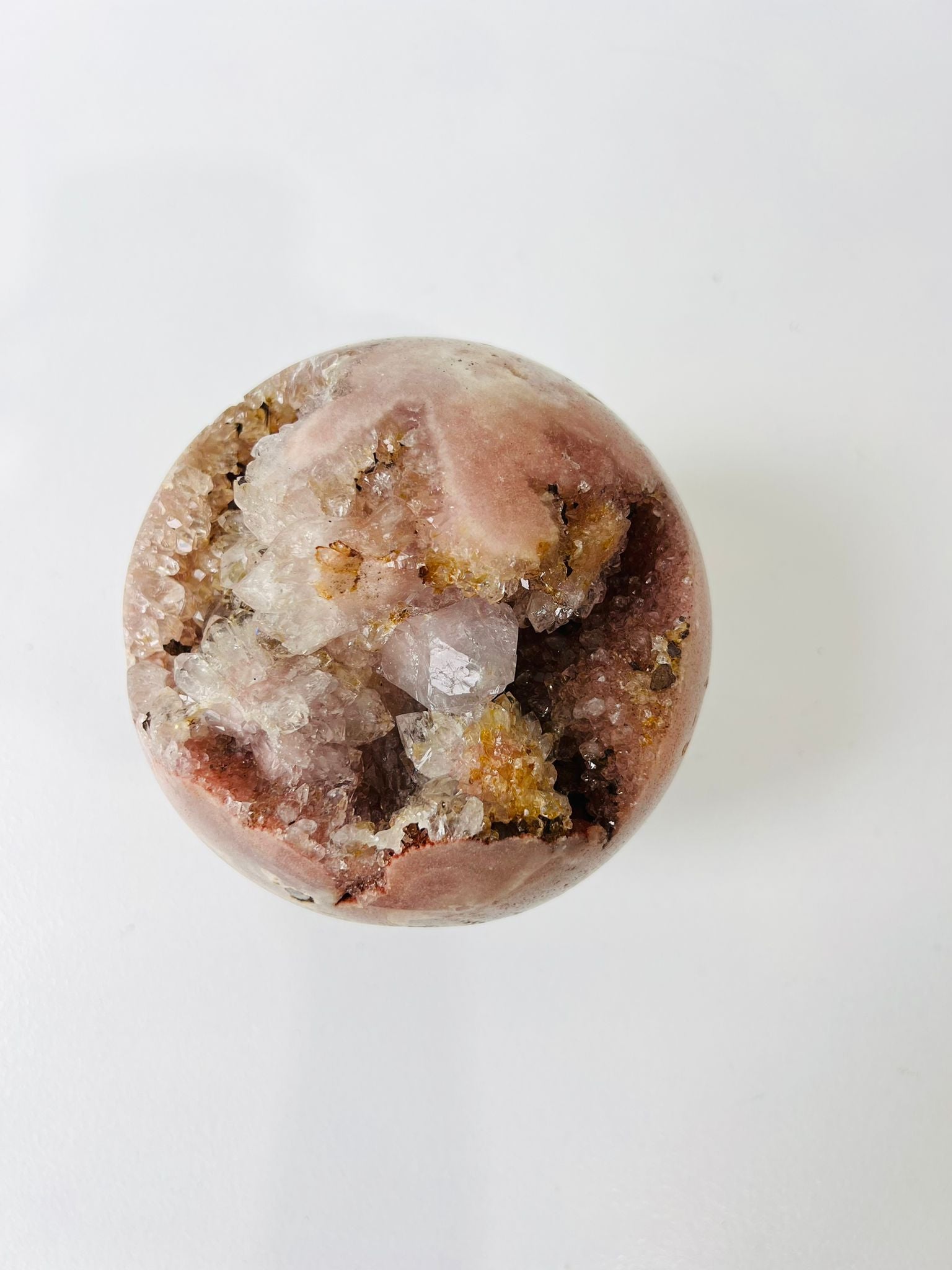 Large Pink Amethyst Sphere