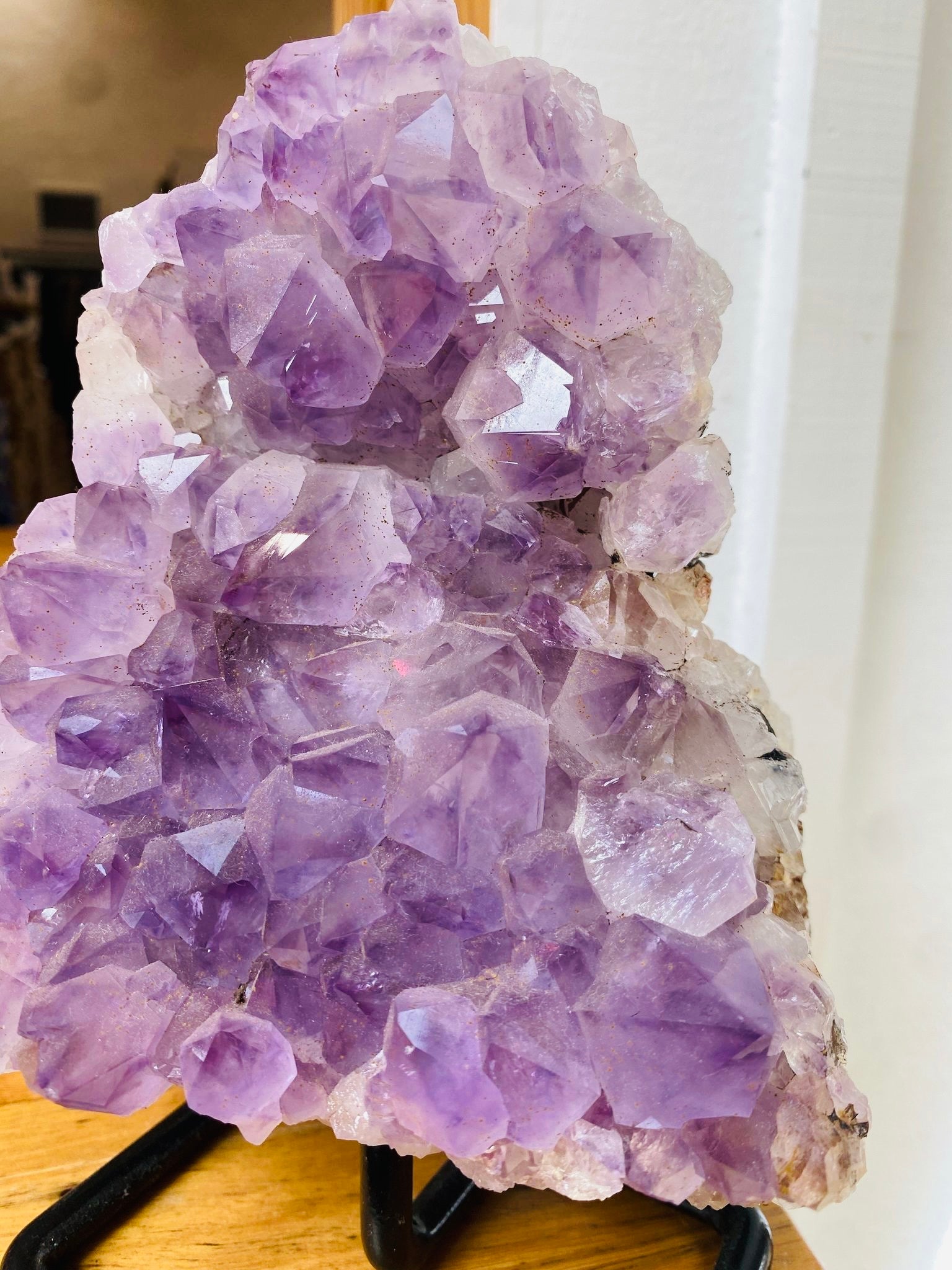 Amethyst Cluster on Stand